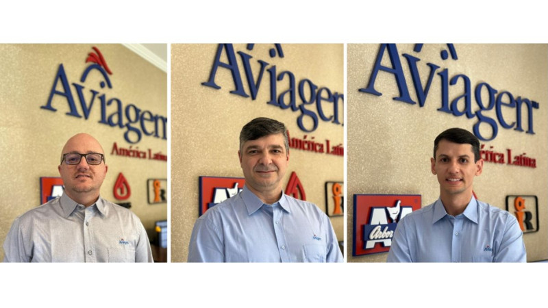 Aviagen fortalece equipe de Serviços Técnicos com três novas contratações